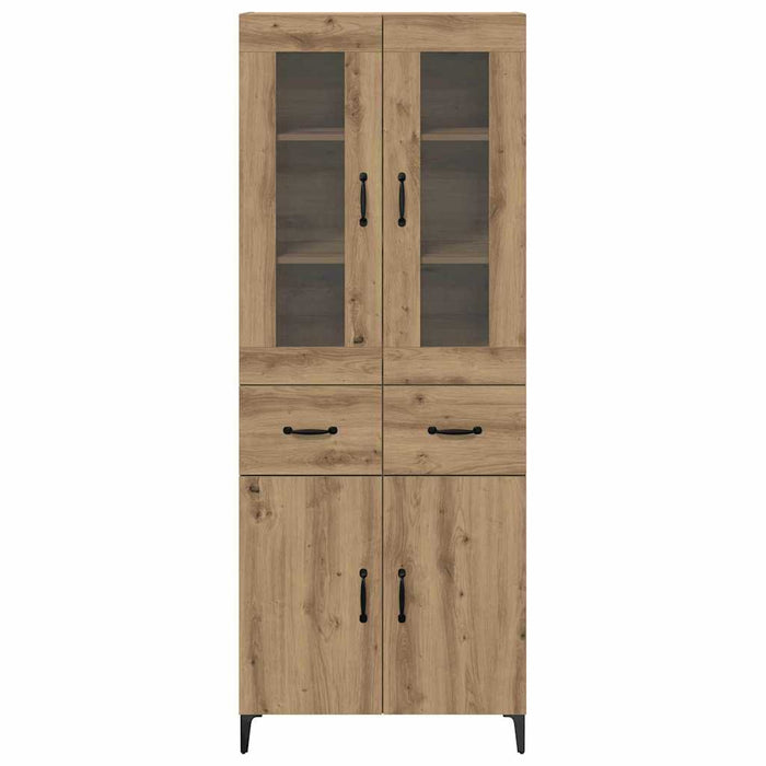 Credenza con cassetto Rovere artigianale 69,5 x 34 x 180 cm 3415962