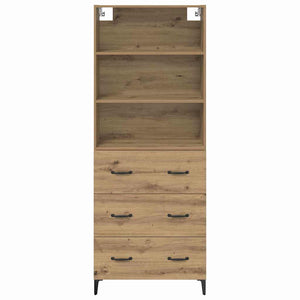 Credenza con cassetto Rovere artigianale 69,5 x 34 x 180 cm 3415966