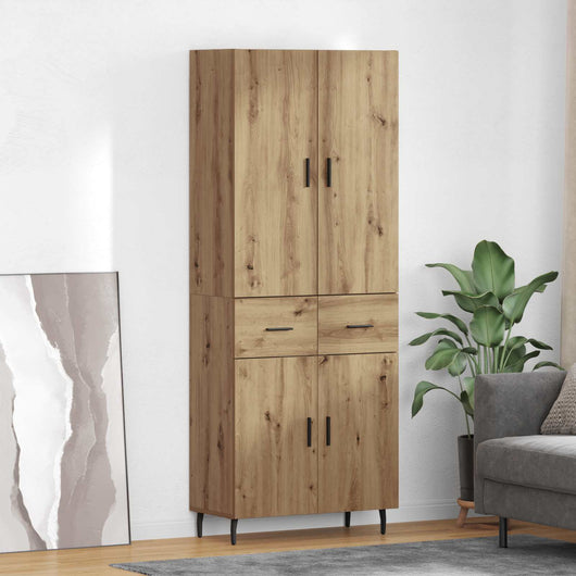 Credenza con cassetto Rovere artigianale 69,5 x 34 x 180 cm 3415977