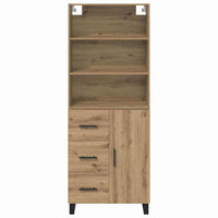 Credenza con cassetto Rovere artigianale 69,5 x 34 x 180 cm 3415988