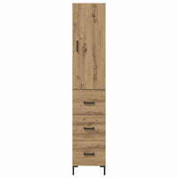 Credenza con cassetto Rovere artigianale 69,5 x 34 x 180 cm 3416001