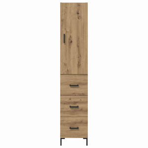 Credenza con cassetto Rovere artigianale 69,5 x 34 x 180 cm 3416001