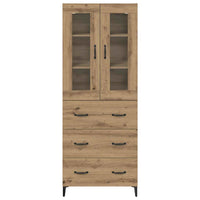 Credenza con cassetto Rovere artigianale 69,5 x 34 x 180 cm 3416003