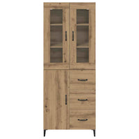 Credenza con cassetto Rovere artigianale 69,5 x 34 x 180 cm 3416004