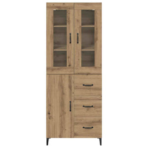 Credenza con cassetto Rovere artigianale 69,5 x 34 x 180 cm 3416004