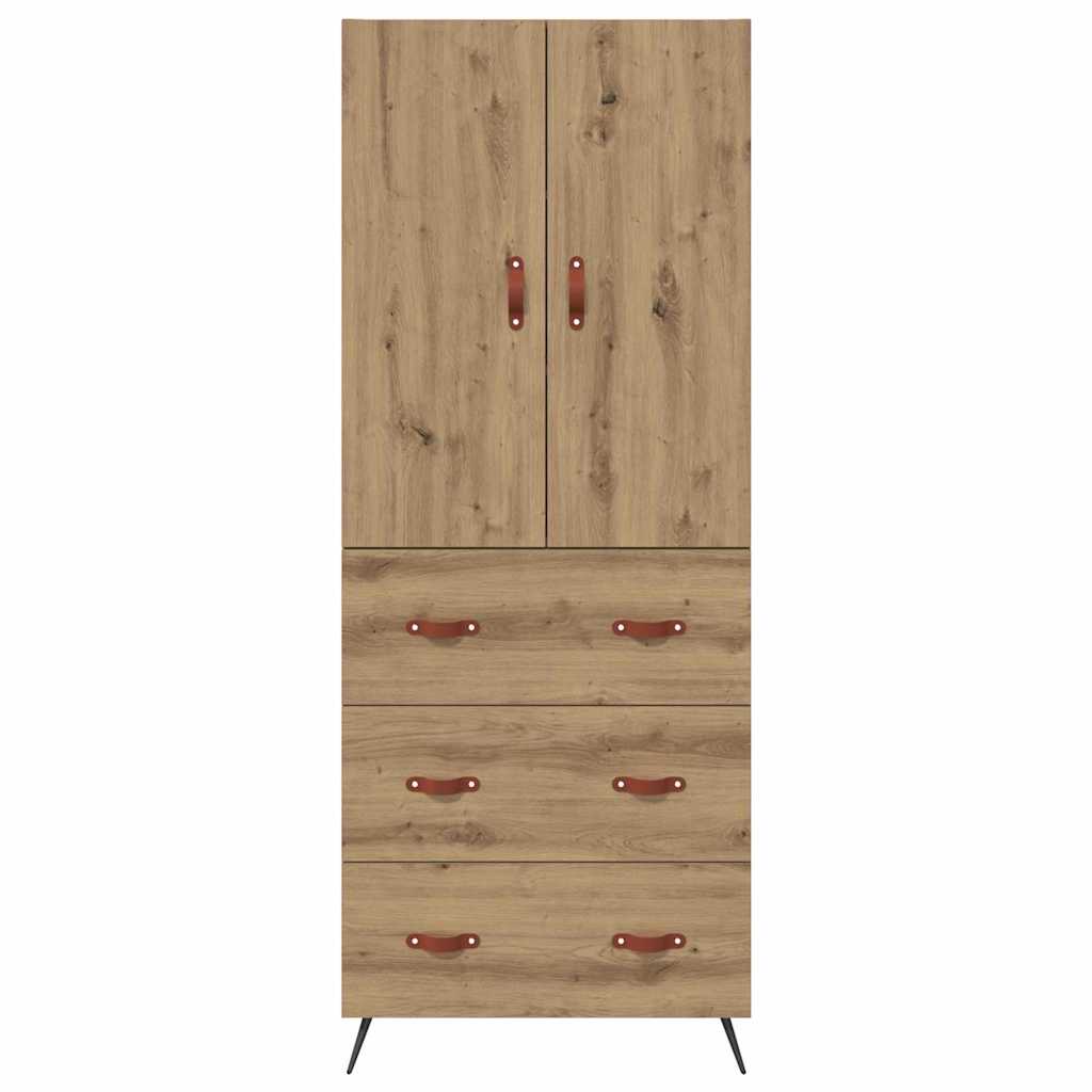Credenza con cassetto Rovere artigianale 69,5 x 34 x 180 cm 3416011