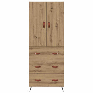 Credenza con cassetto Rovere artigianale 69,5 x 34 x 180 cm 3416011