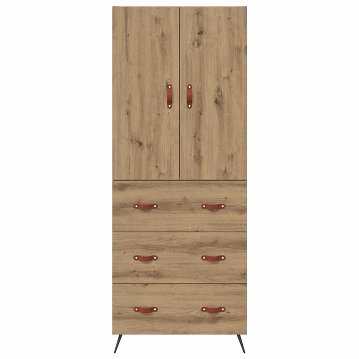 Credenza con cassetto Rovere artigianale 69,5 x 34 x 180 cm 3416011