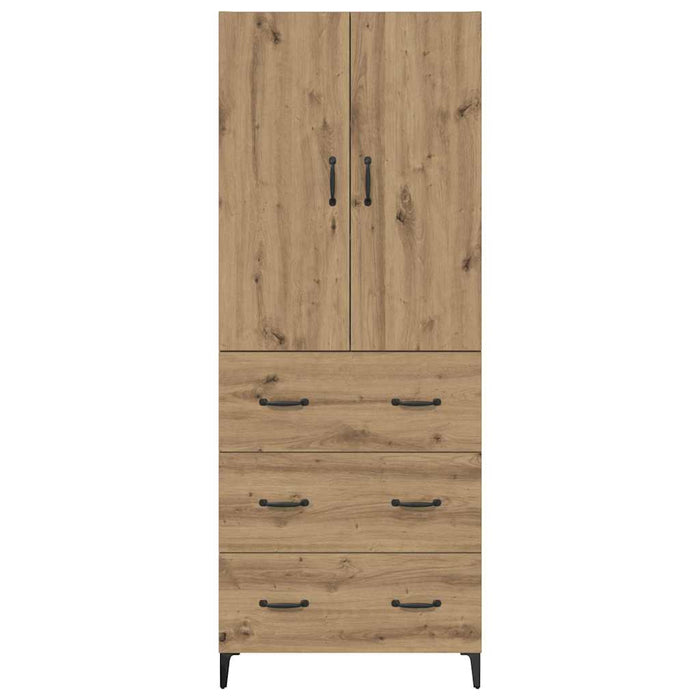 Credenza con cassetto Rovere artigianale 69,5 x 34 x 180 cm 3416018