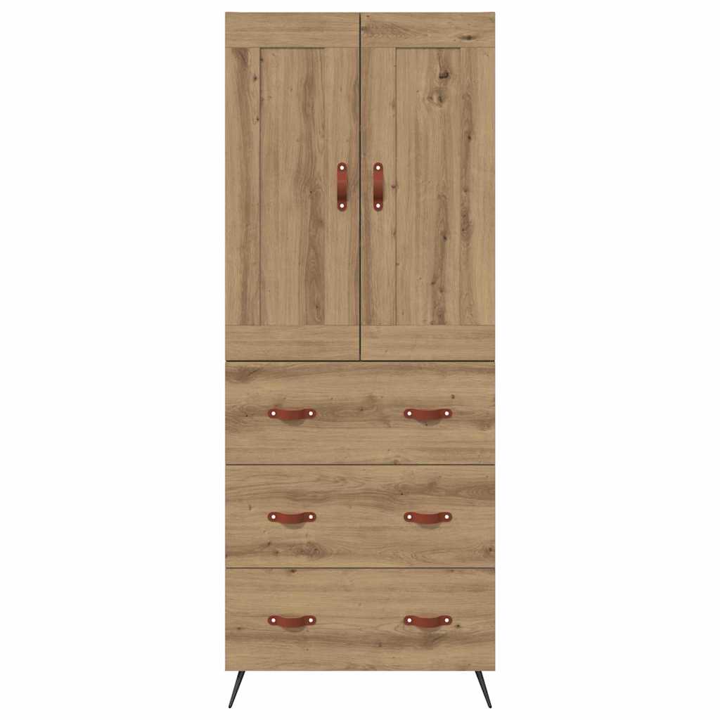 Credenza con cassetto Rovere artigianale 69,5 x 34 x 180 cm 3416027