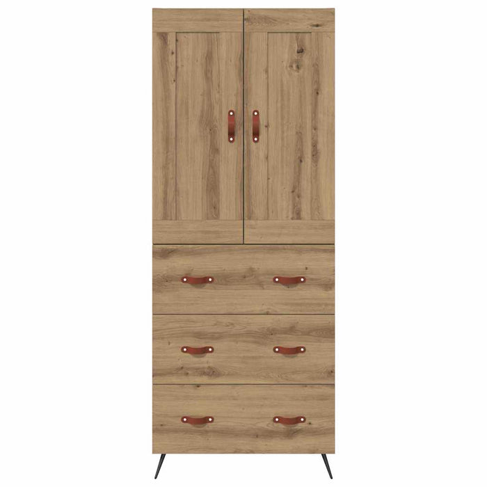 Credenza con cassetto Rovere artigianale 69,5 x 34 x 180 cm 3416027