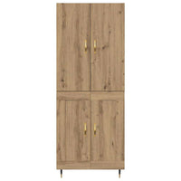 Credenza-Buffet-Armadio da cucina Rovere artigianale 69,5 x 34 x 180 cm 251411