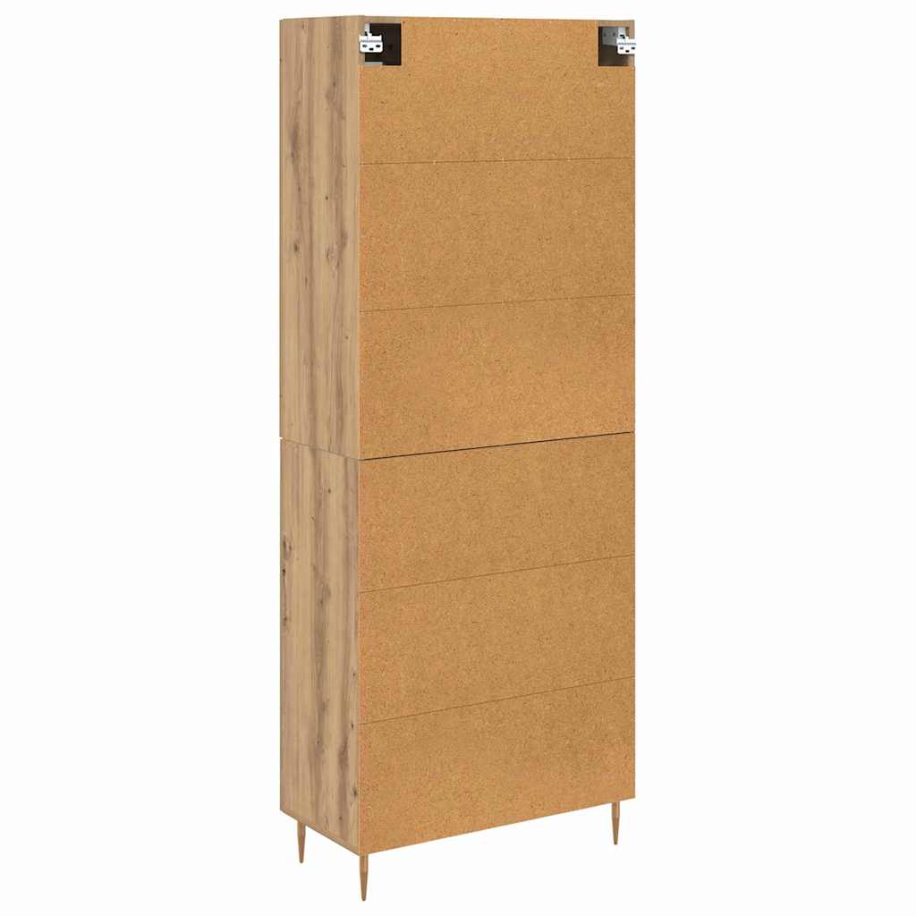 Credenza 2 pcs Rovere artigianale 69,5 x 34 x 180 cm 3416047