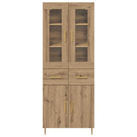 Credenza 2 pcs Rovere artigianale 69,5 x 34 x 180 cm 3416053