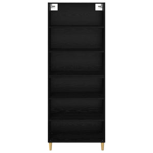 Credenza 2 pcs Rovere Nero 69,5 x 32,5 x 180 cm 3416080