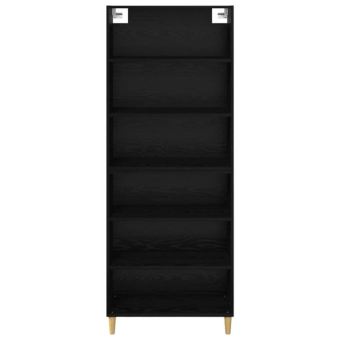 Credenza 2 pcs Rovere Nero 69,5 x 32,5 x 180 cm 3416080