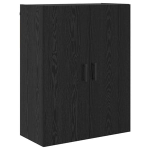 Credenza Rovere Nero 69,5 x 34 x 180 cm Legno multistrato 3416130