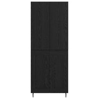 Credenza Rovere nero 69,5 x 34 x 180 cm 3416143