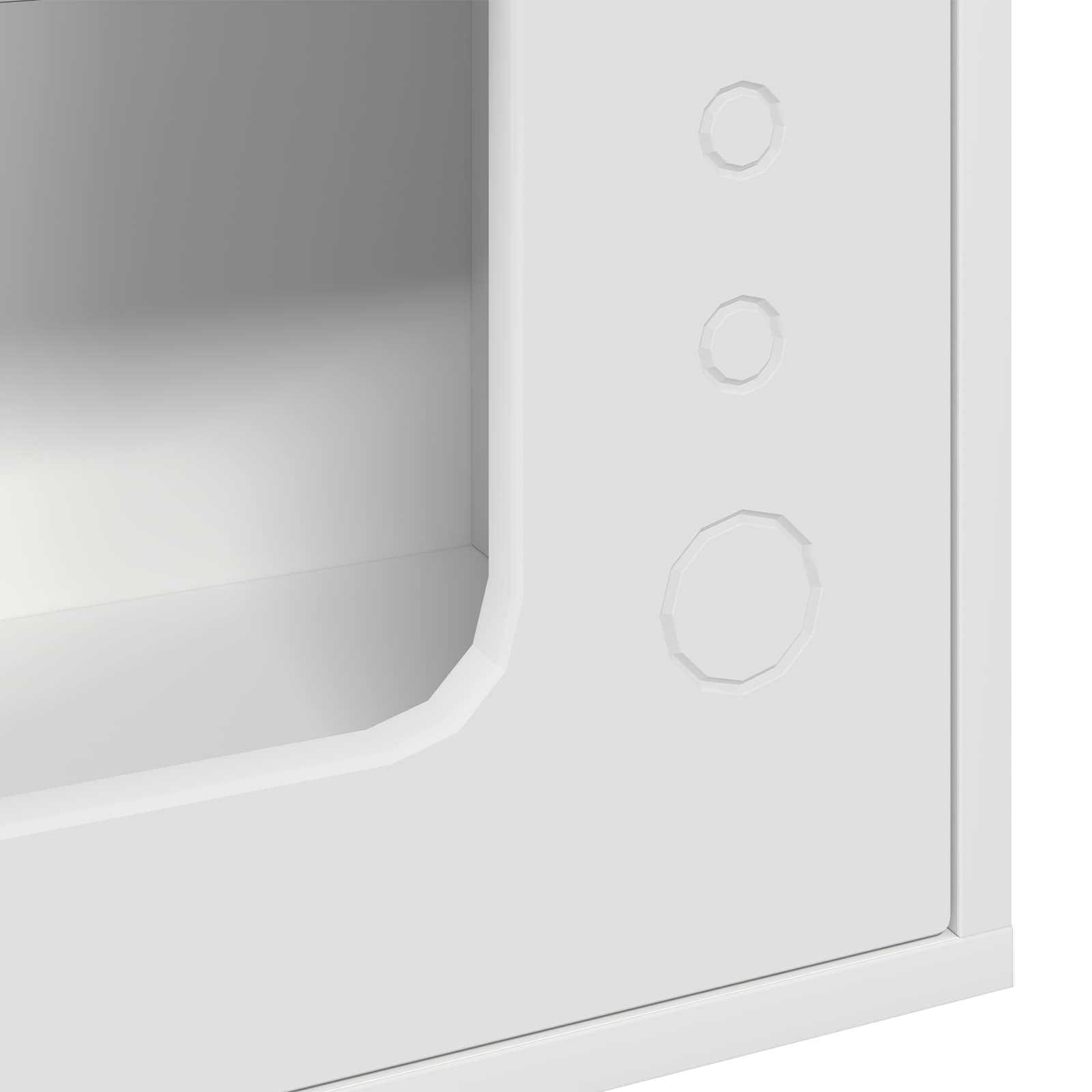 Casa per Gatti Bianco 51 x 30 x 42 cm Legno multistrato 8000644