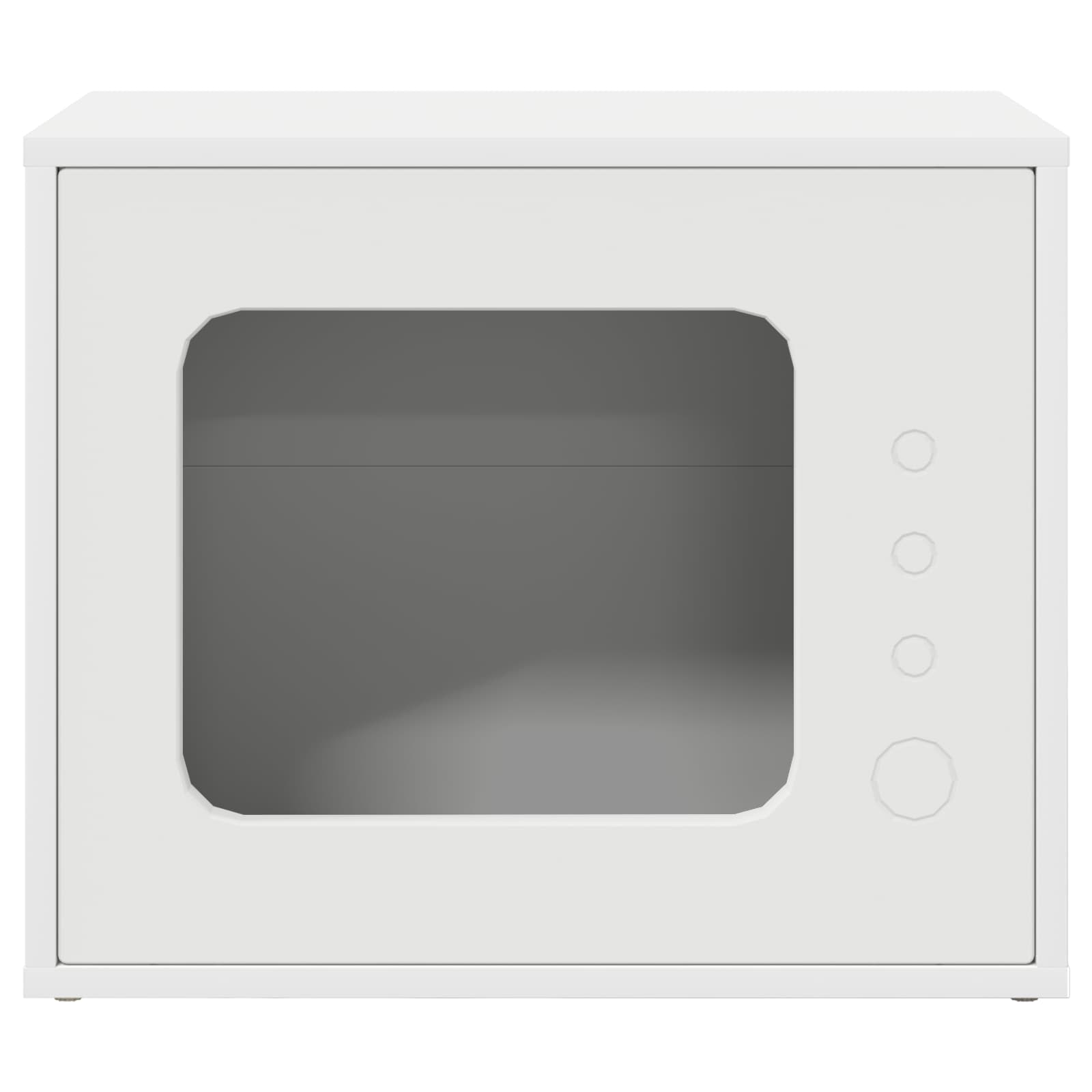 Casa per Gatti Bianco 51 x 30 x 42 cm Legno multistrato 8000644