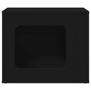 Casa per Gatti Nero 51 x 30 x 42 cm Legno multistrato 8000645