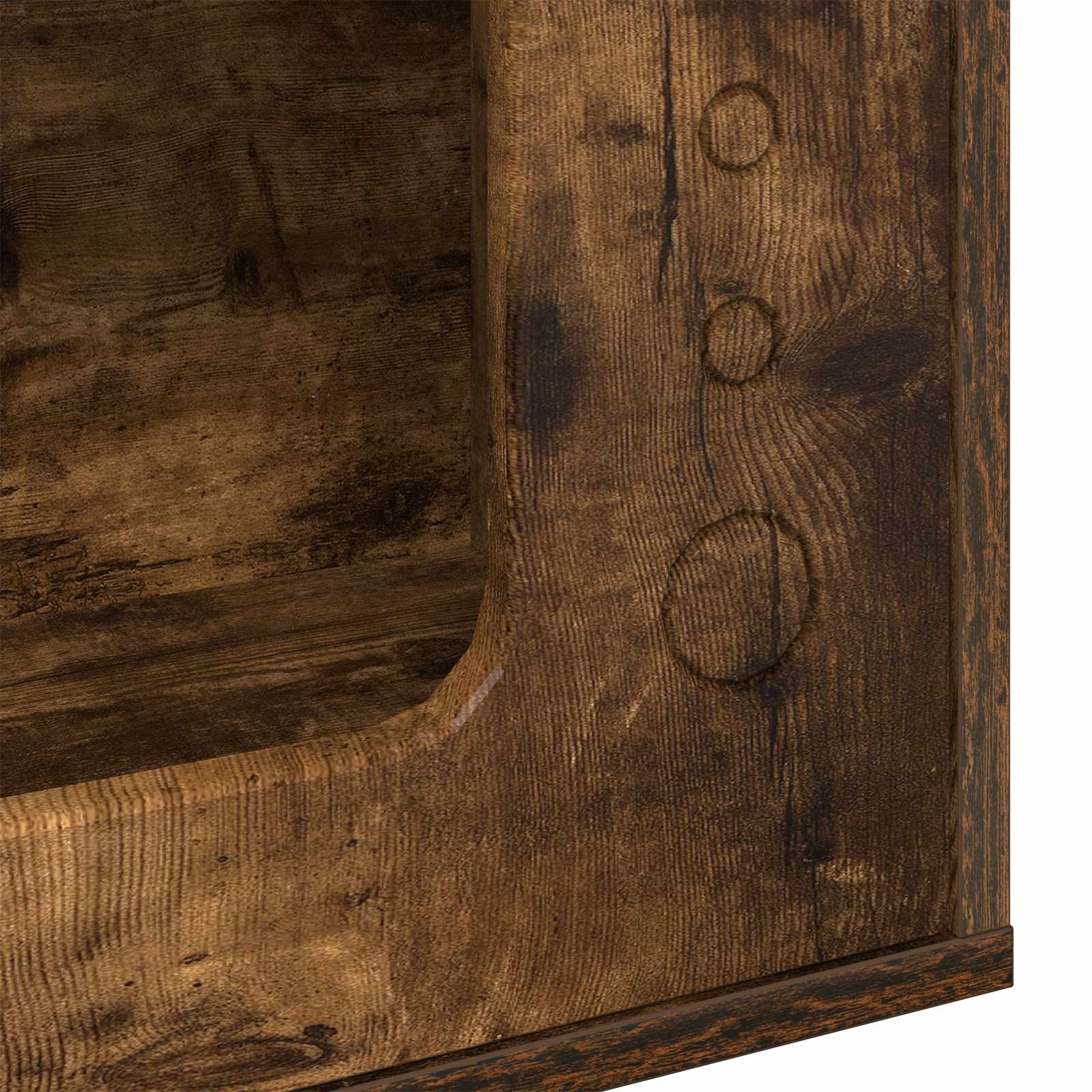 Casa per Gatti Rovere fumé 51 x 30 x 42 cm Legno multistrato 8000649