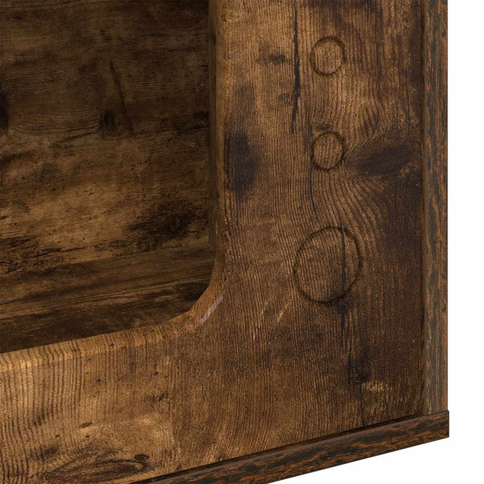 Casa per Gatti Rovere fumé 51 x 30 x 42 cm Legno multistrato 8000649