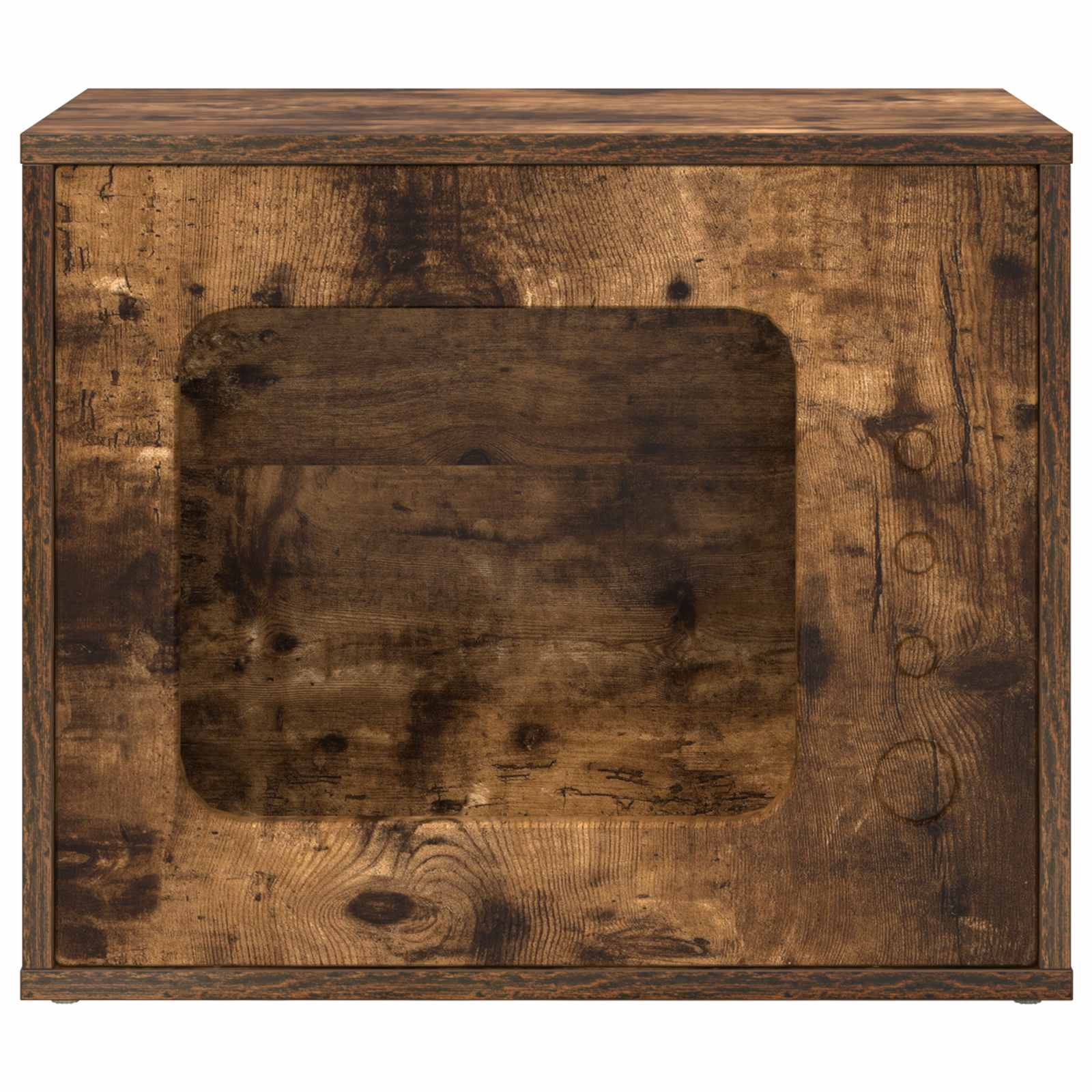 Casa per Gatti Rovere fumé 51 x 30 x 42 cm Legno multistrato 8000649