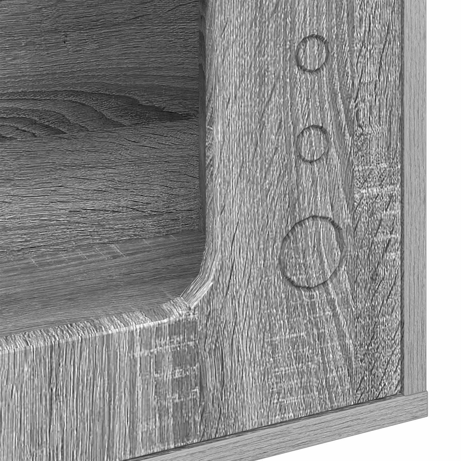 Casa per Gatti Grigio Sonoma 51 x 30 x 42 cm Legno multistrato 8000650