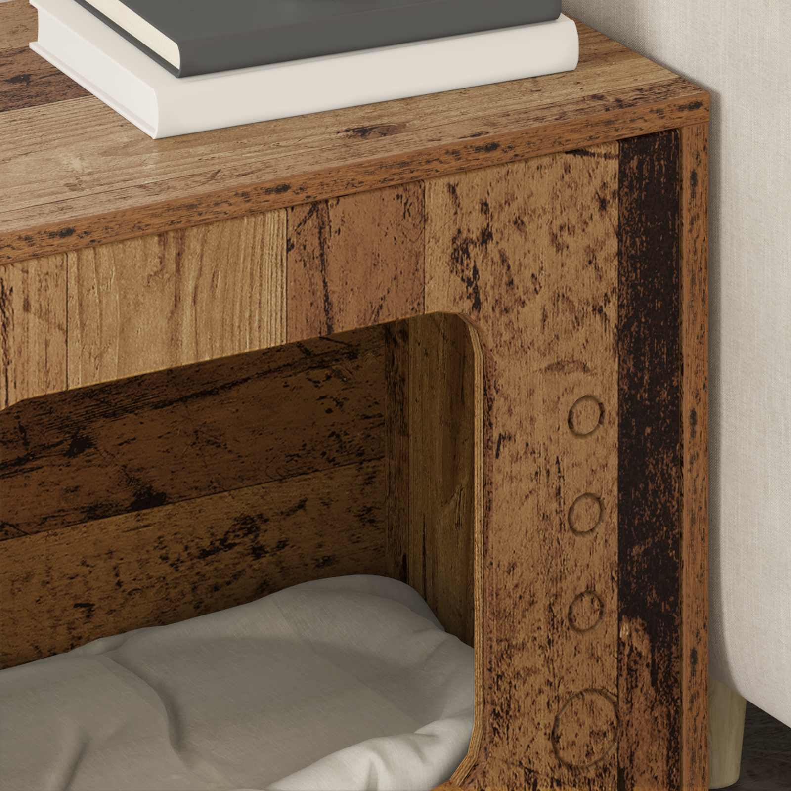 Casa per Gatti Legno vecchio 51 x 30 x 42 cm Legno multistrato 8000651