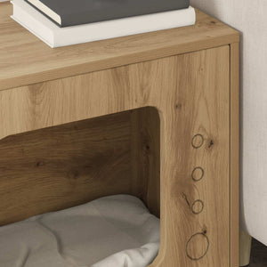Casa per Gatti Rovere Artigianale 51 x 30 x 42 cm 8000652