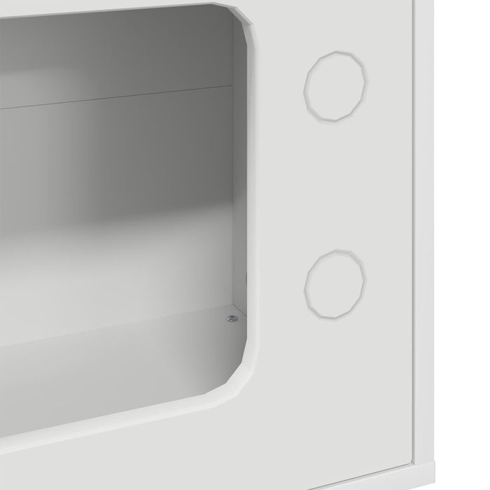 Casa per Gatti Bianco 51 x 30 x 52 cm Legno multistrato 8000653