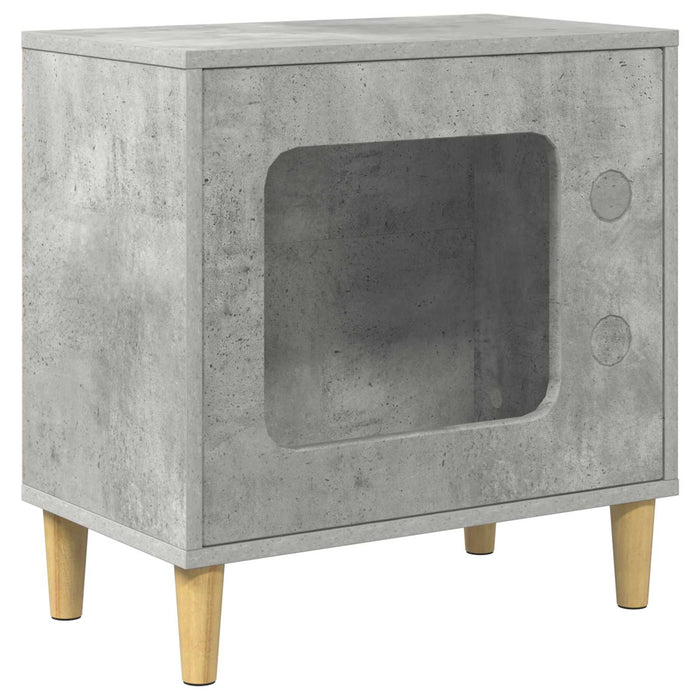 Casa per Gatti Calcestruzzo 51 x 30 x 52 cm Legno multistrato 8000656