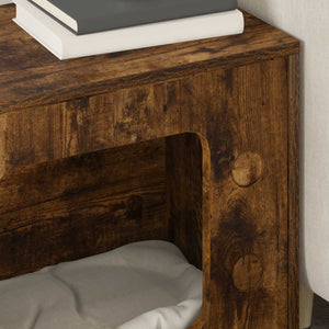 Casa per Gatti Rovere fumé 51 x 30 x 52 cm Legno multistrato 8000658