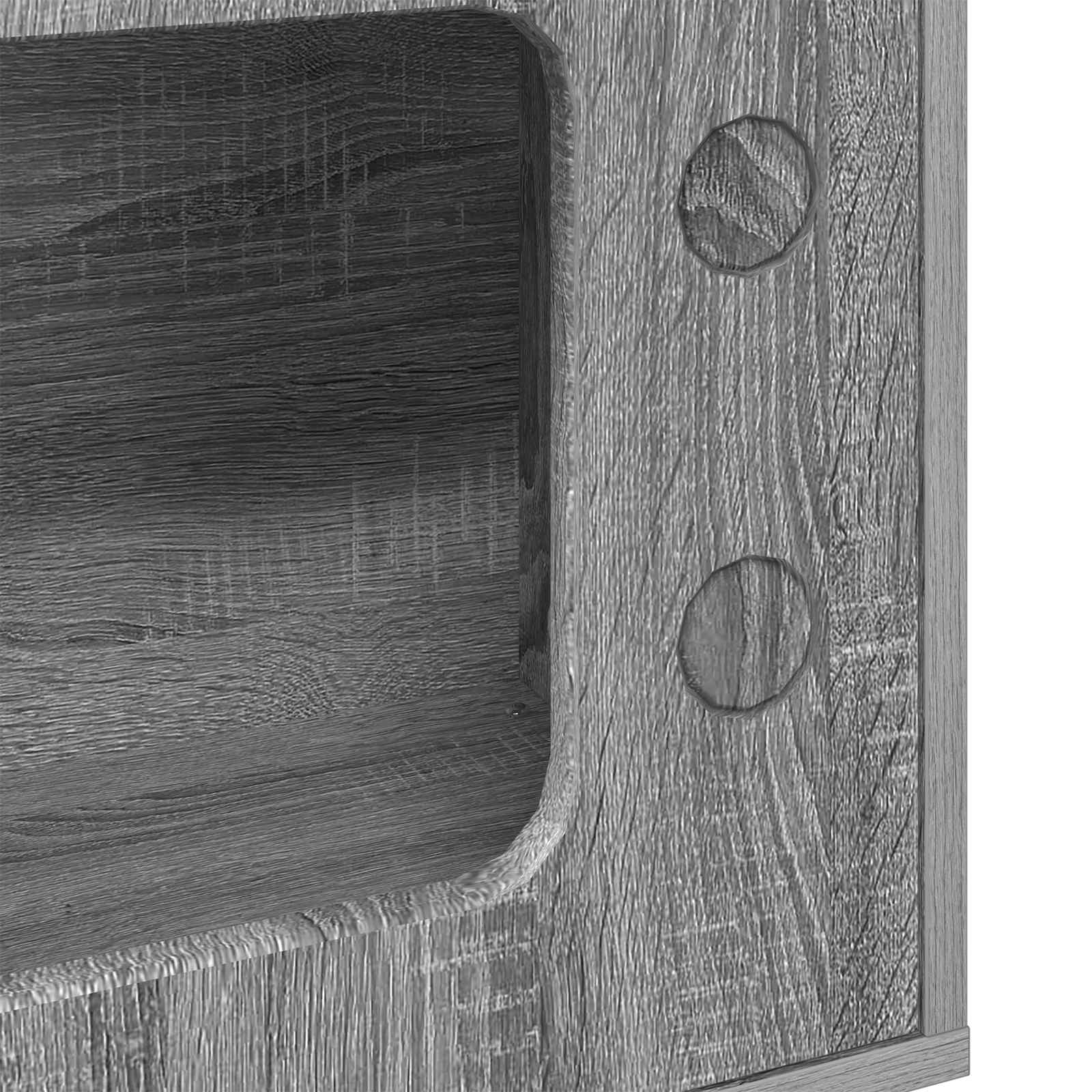 Casa per Gatti Grigio Sonoma 51 x 30 x 52 cm Legno multistrato 8000659