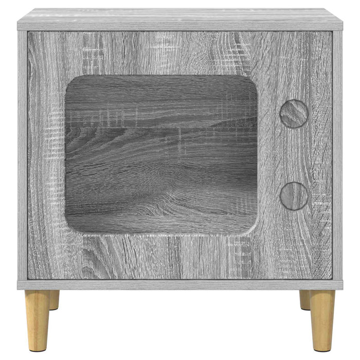 Casa per Gatti Grigio Sonoma 51 x 30 x 52 cm Legno multistrato 8000659