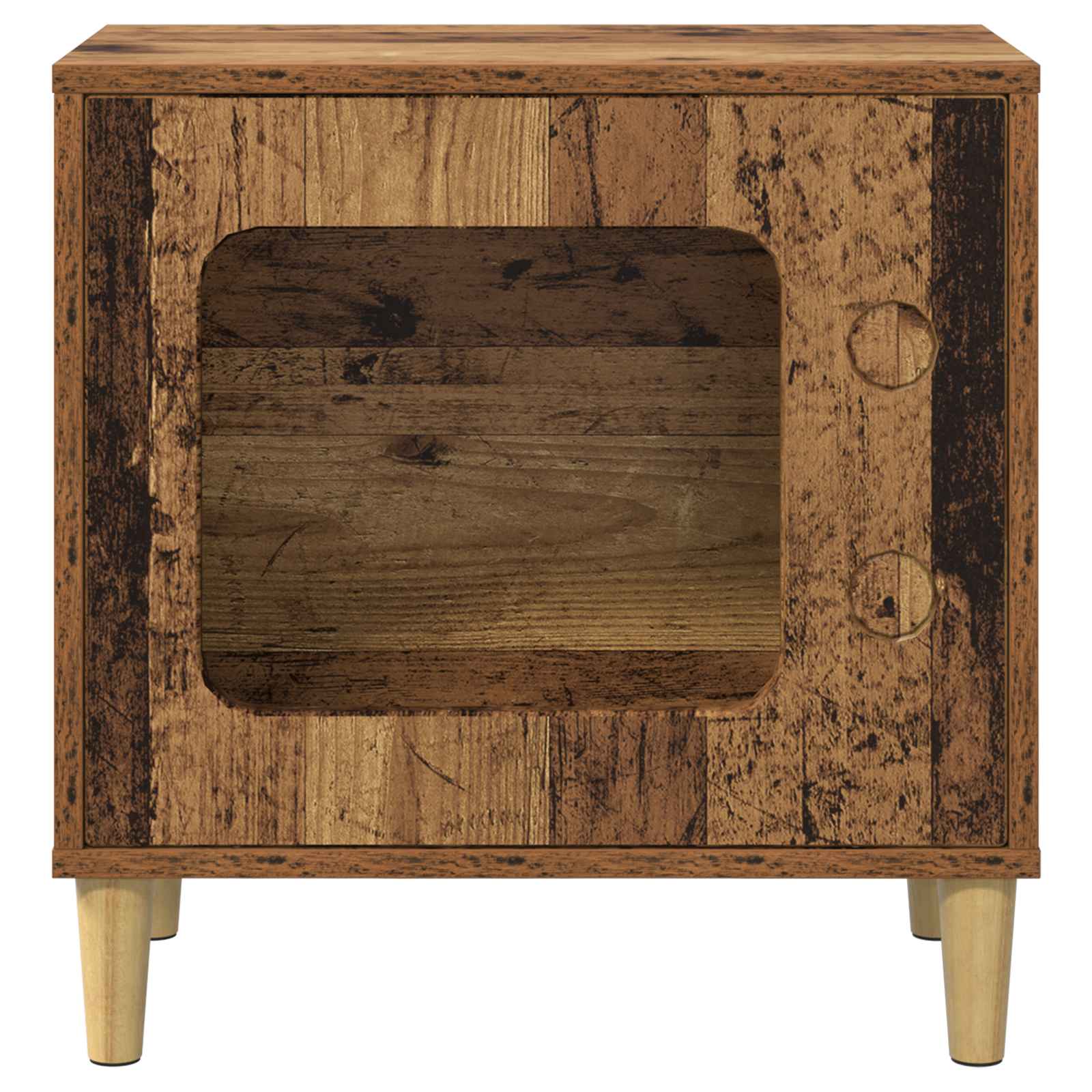 Casa per Gatti Legno vecchio 51 x 30 x 52 cm Legno multistrato 8000660