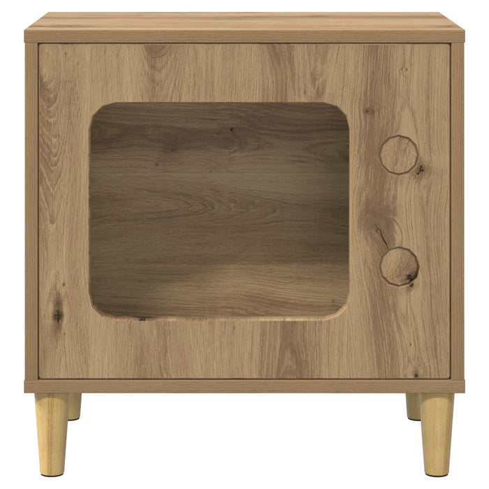 Casa per Gatti Rovere Artigianale 51 x 30 x 52 cm 8000661