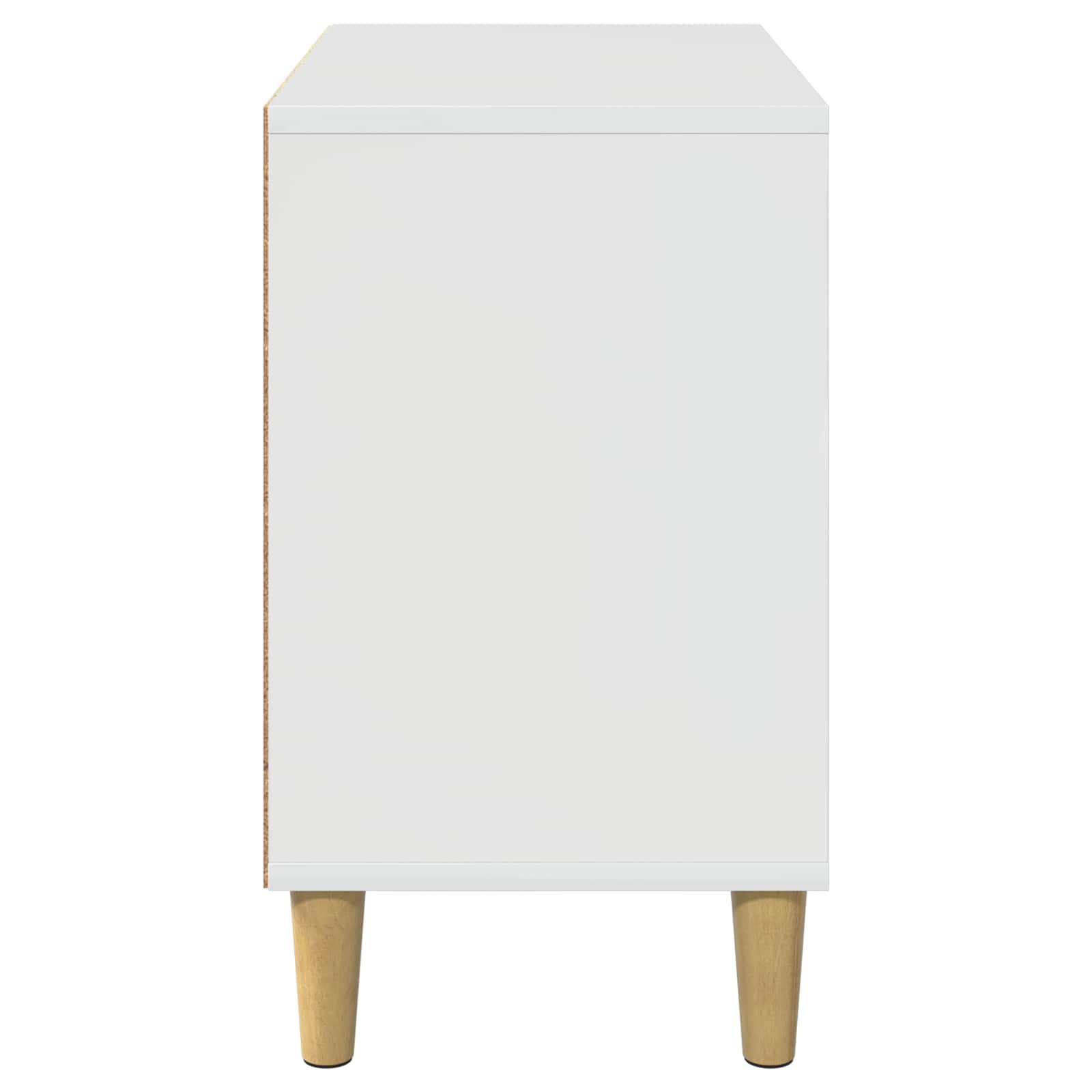 Casa per Gatti Bianco Lucido 51 x 30 x 52 cm Legno multistrato 8000666