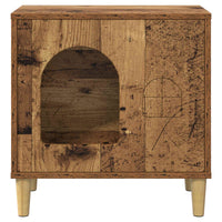 Casa per Gatti Legno vecchio 51 x 30 x 52 cm Legno multistrato 8000669