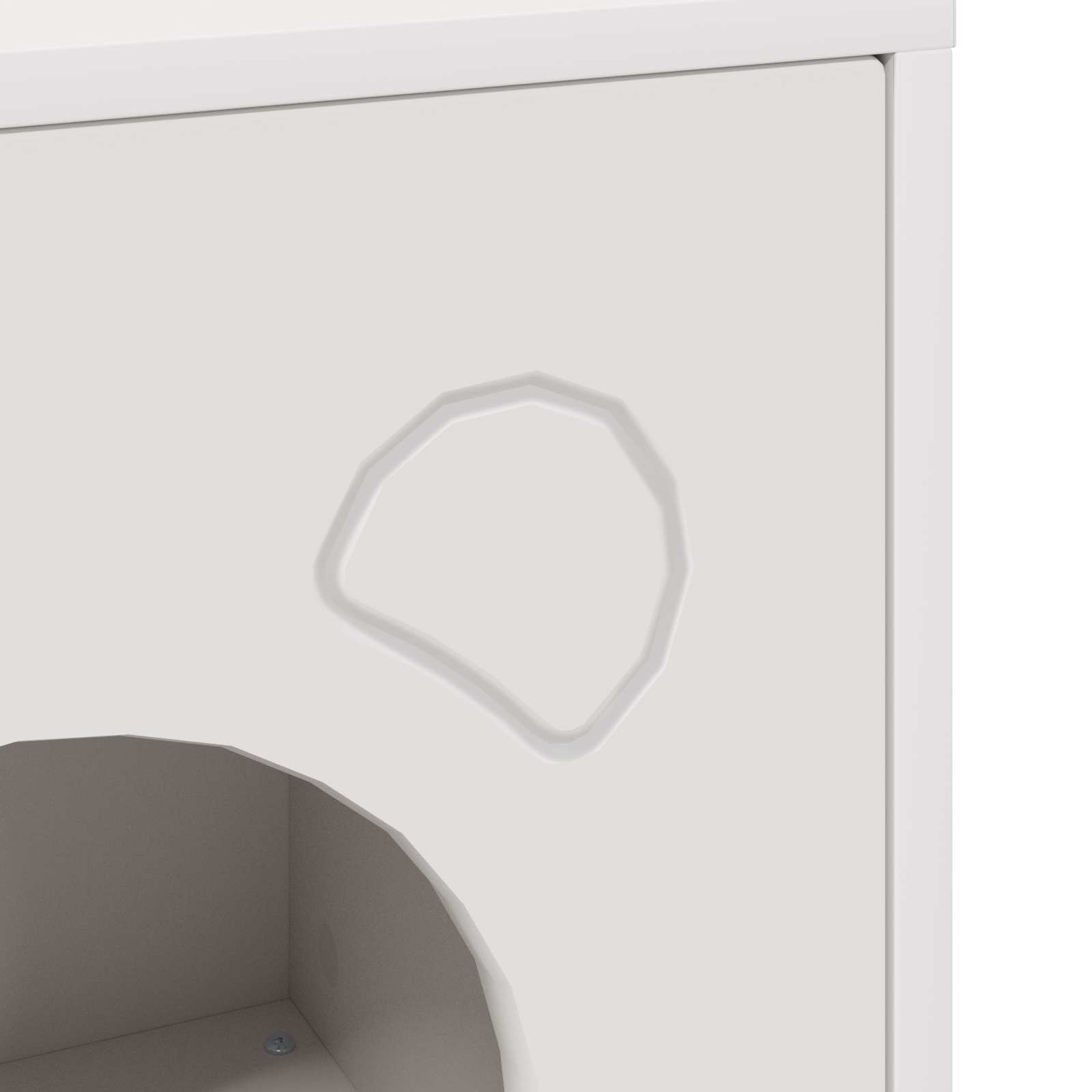 Casa per Gatti Bianco 42,5 x 40 x 53 cm Legno multistrato 8000671