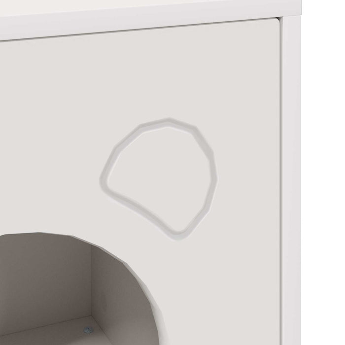 Casa per Gatti Bianco 42,5 x 40 x 53 cm Legno multistrato 8000671