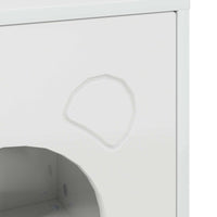 Casa per Gatti Bianco Lucido 42,5 x 40 x 52,5 cm 8000675