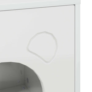 Casa per Gatti Bianco Lucido 42,5 x 40 x 52,5 cm 8000675