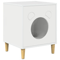 Casa per Gatti Bianco Lucido 42,5 x 40 x 52,5 cm 8000675