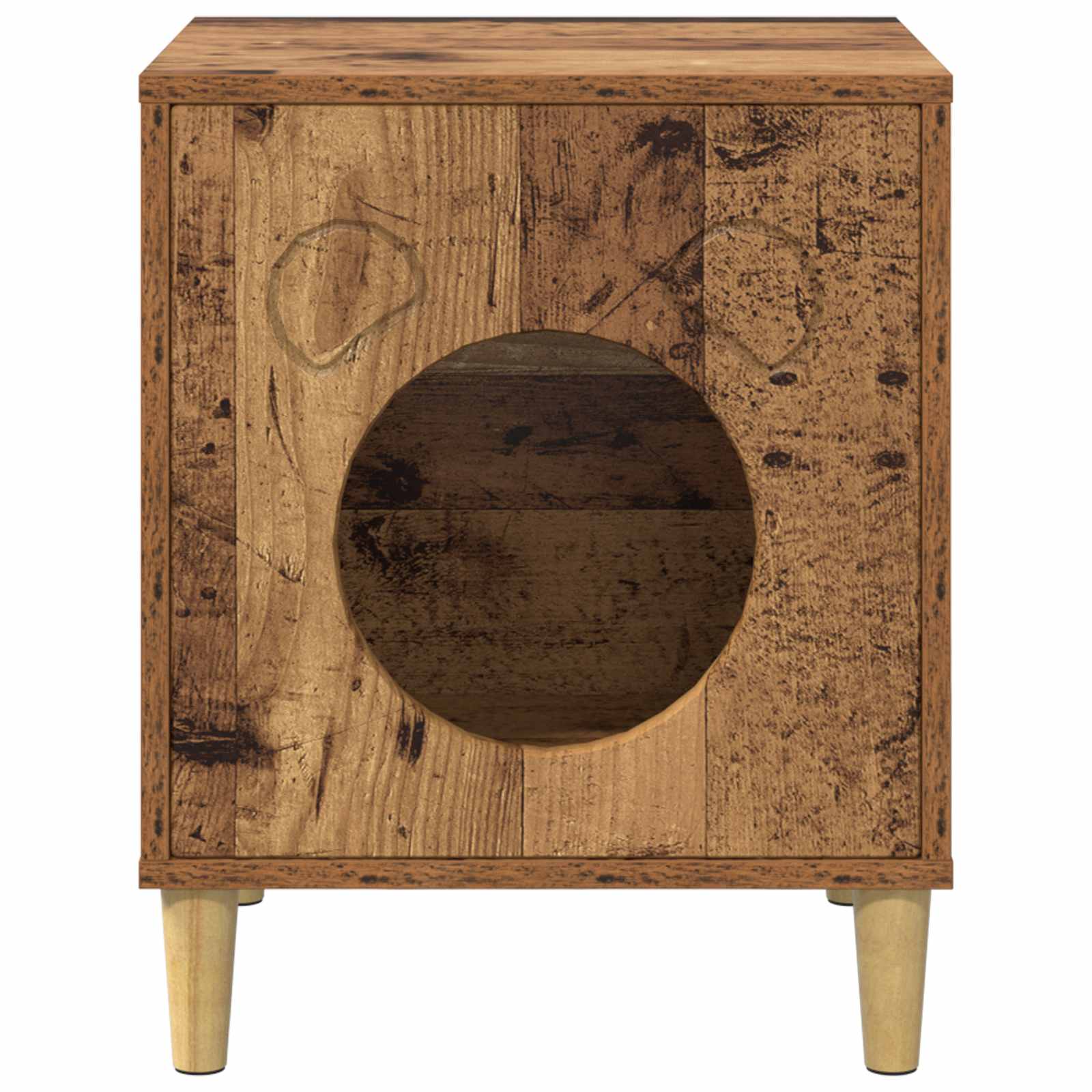 Casa per Gatti Legno vecchio 42,5 x 40 x 52,5 cm 8000678