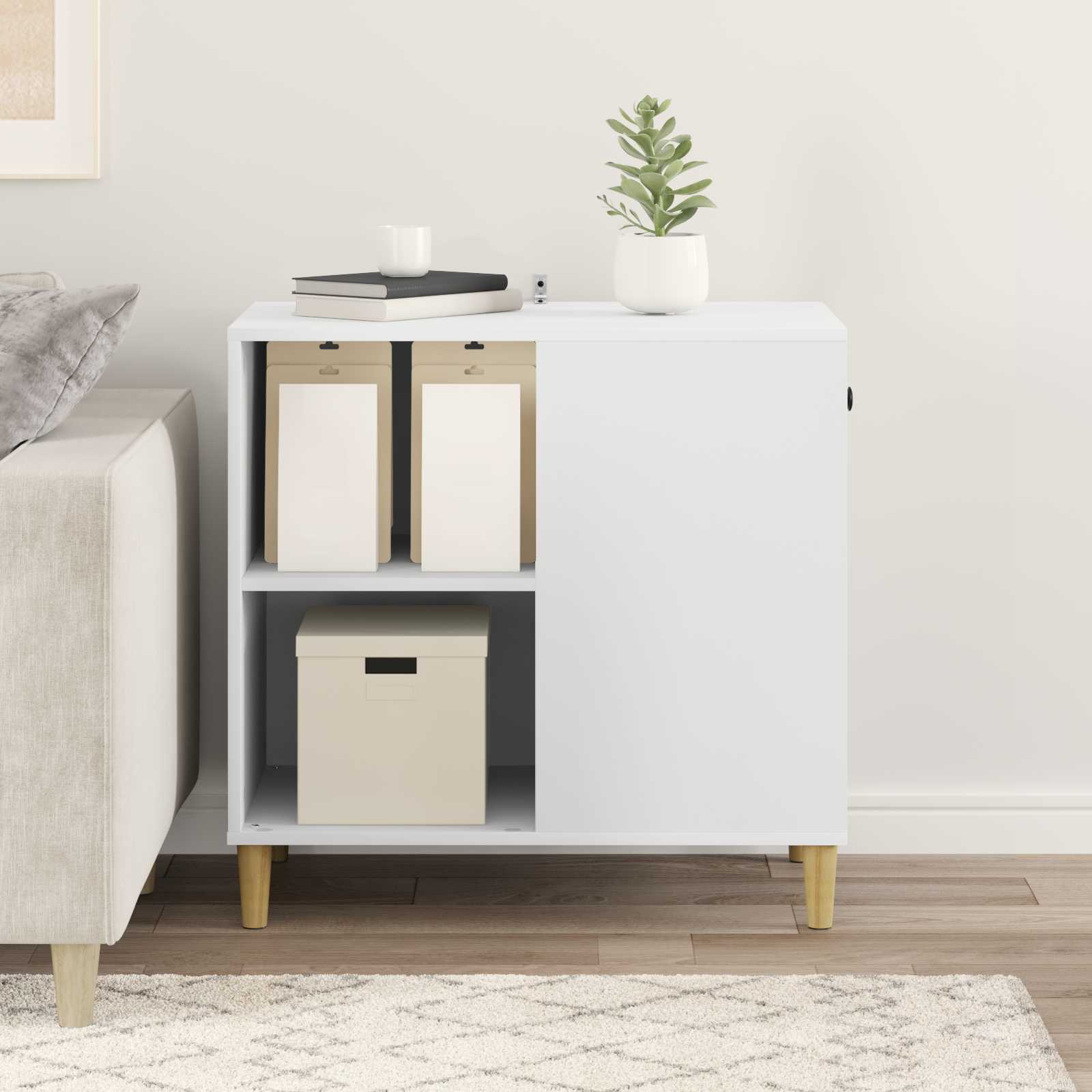 Casa per Gatti Bianco 72 x 42.5 x 70 cm Legno multistrato 8000680