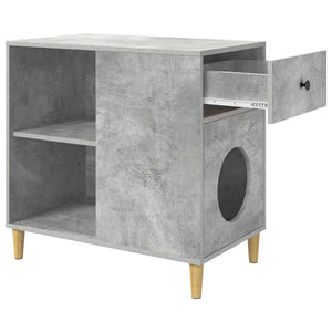 Casa per Gatti Calcestruzzo 72 x 42.5 x 70 cm Legno multistrato 8000683