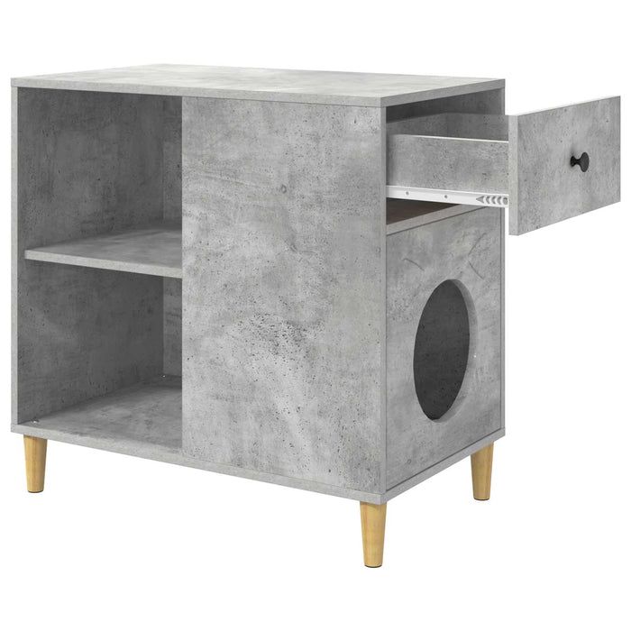 Casa per Gatti Calcestruzzo 72 x 42.5 x 70 cm Legno multistrato 8000683