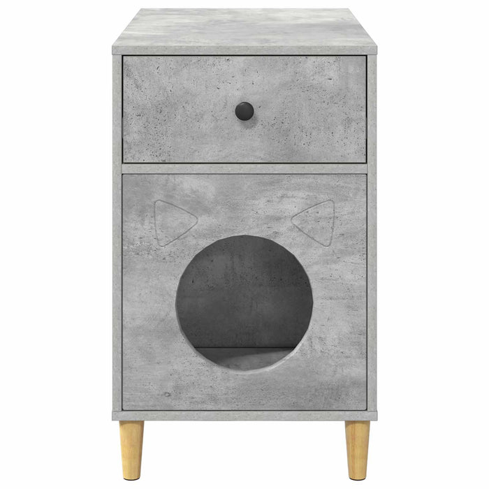 Casa per Gatti Calcestruzzo 72 x 42.5 x 70 cm Legno multistrato 8000683